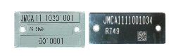 Certification plate